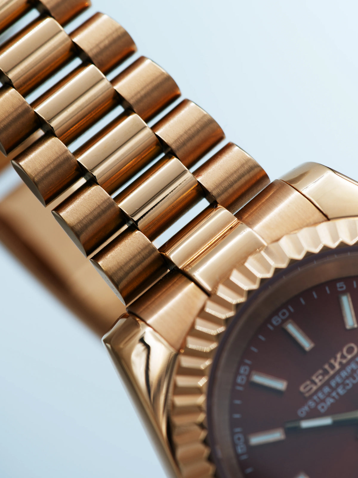 Datejust Rose-Gold Caramel
