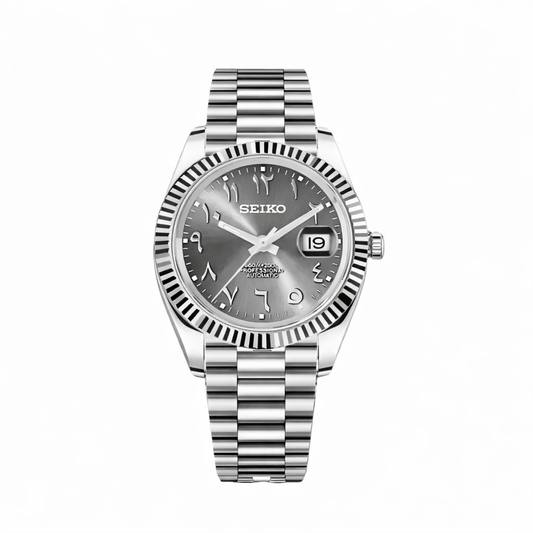Datejust Gray Arabic Dial