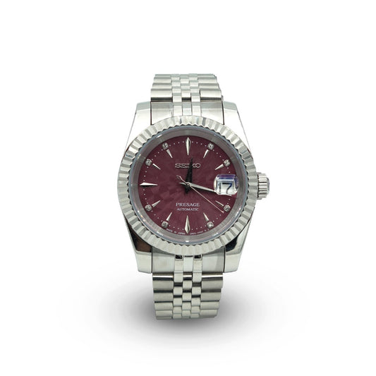 Presage Maroon Dial