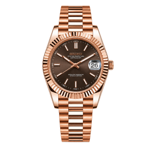 Datejust Rose-Gold Caramel