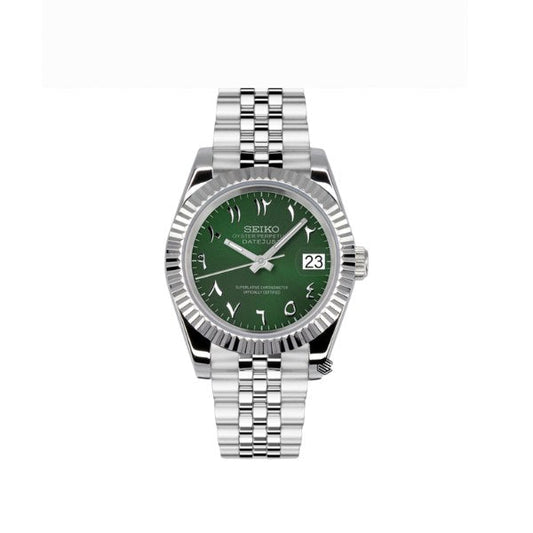 Datejust Green Arabic Dial