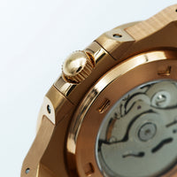 Nautilus Rose Gold Open Heart