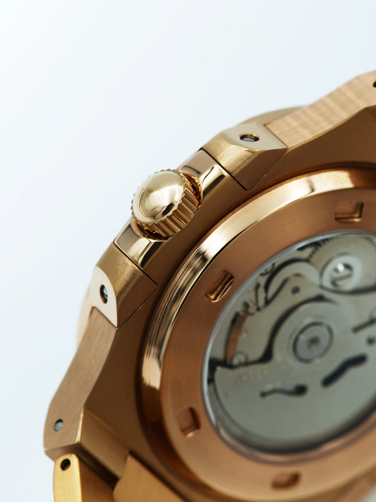 Nautilus Rose Gold Open Heart