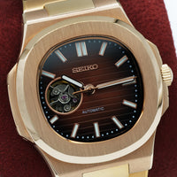 Nautilus Rose Gold Open Heart