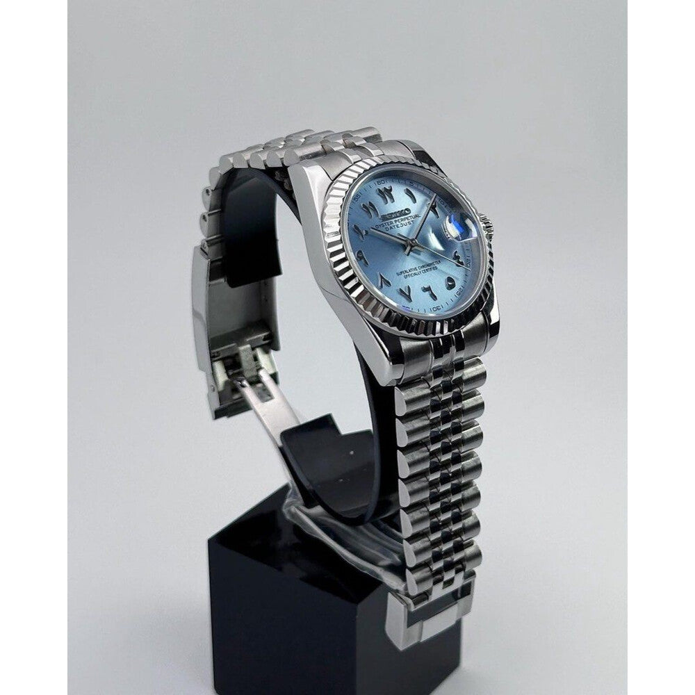 Datejust Ice Blue Arabic Dial