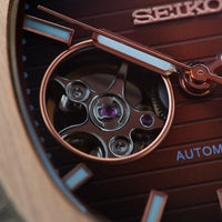 Nautilus Rose Gold Open Heart
