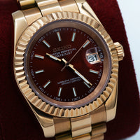 Datejust Rose-Gold Caramel
