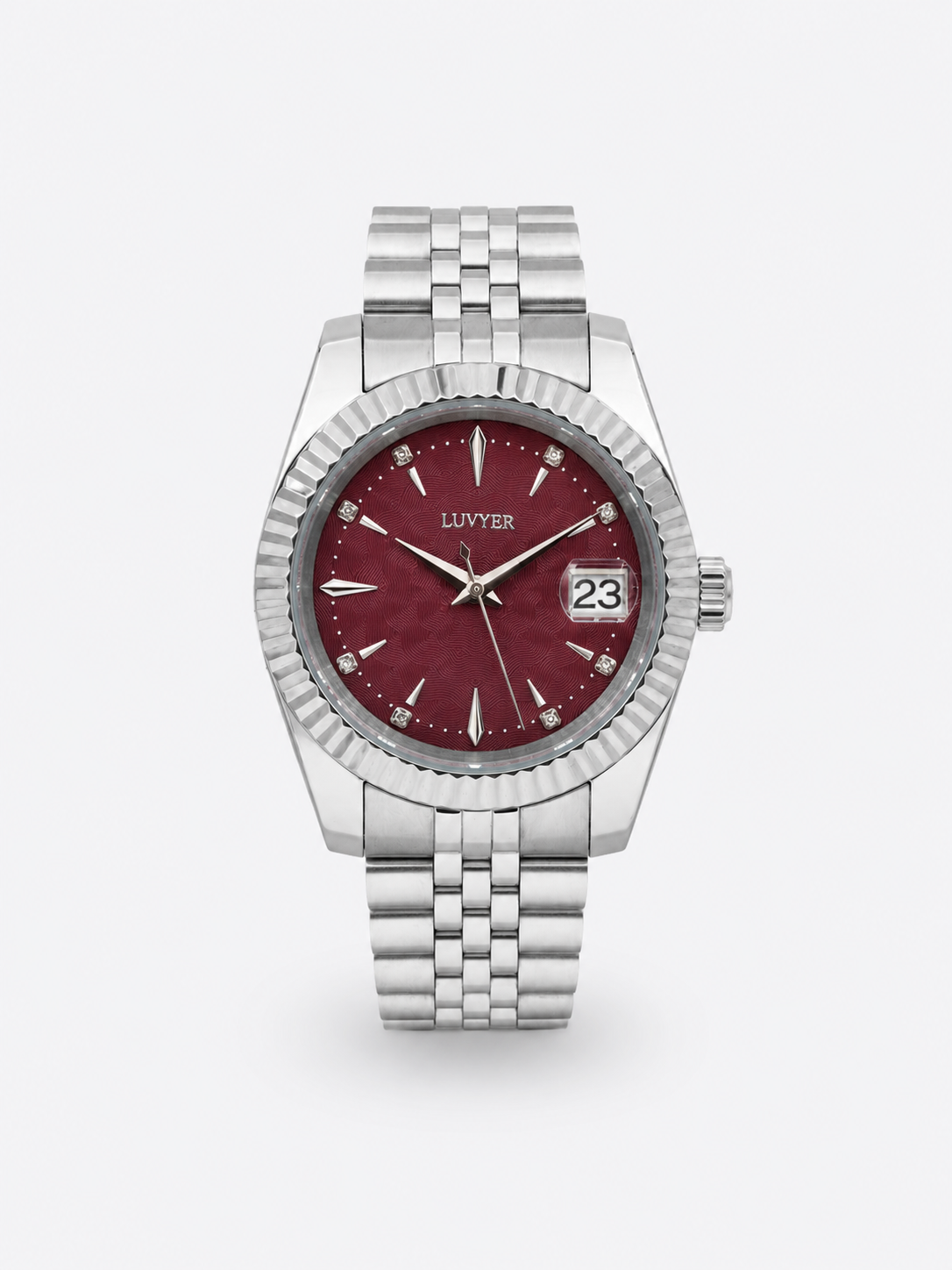 Datejust Presage Maroon