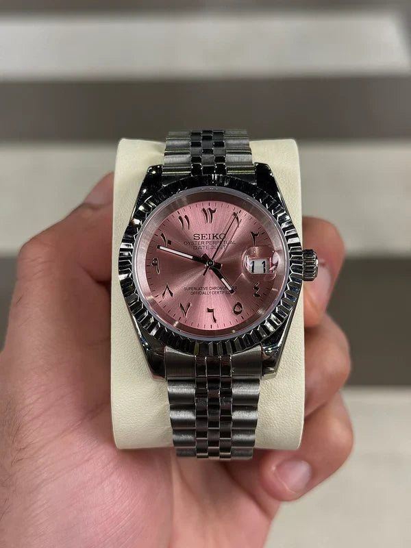 Datejust Pink Arabic Dial