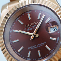 Datejust Rose-Gold Caramel