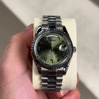 Day-Date Olive Arabic Dial