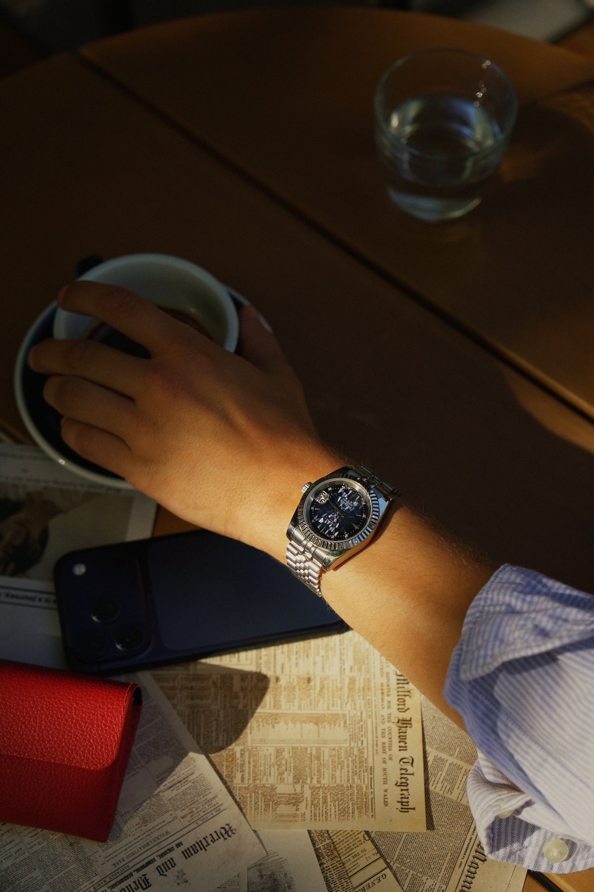 Presage Blue Dial