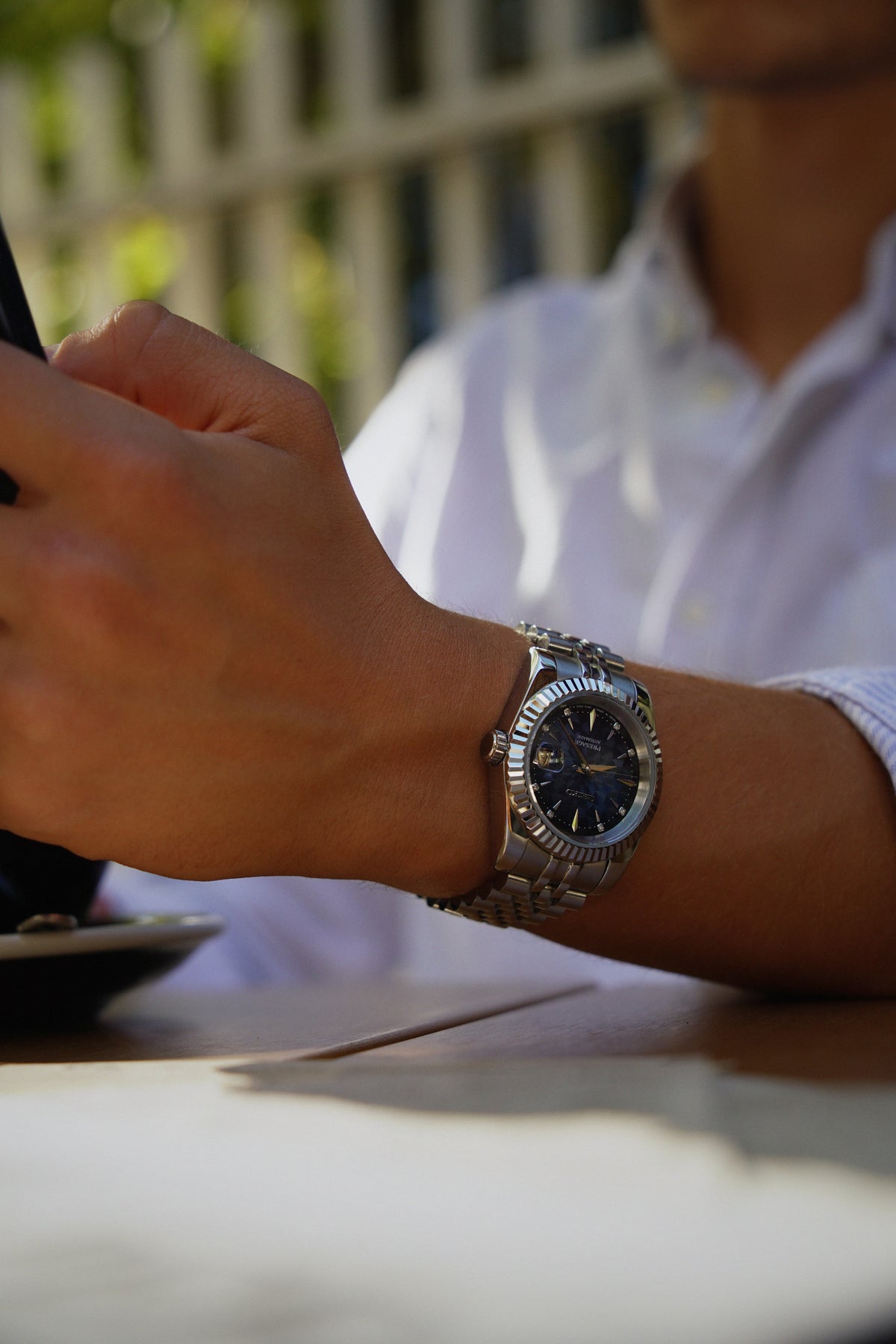 Presage Blue Dial