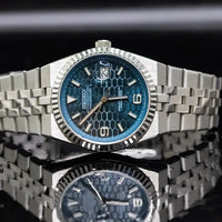 Land-Dweller Obsidian Blue Dial