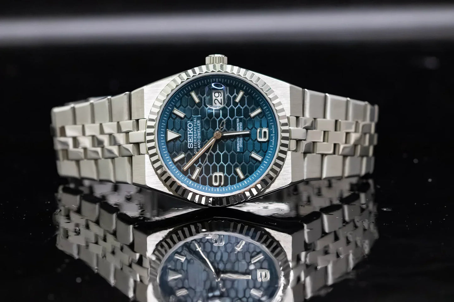 Land-Dweller Obsidian Blue Dial
