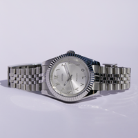 Datejust White Textured