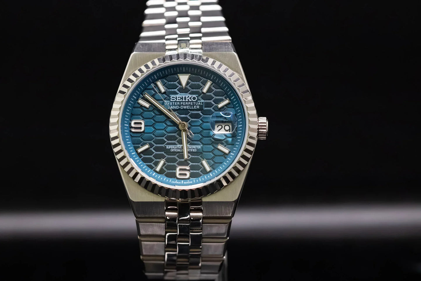 Land-Dweller Obsidian Blue Dial