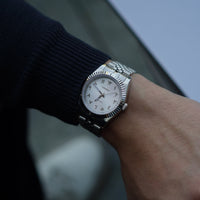 Datejust White Arabic Dial