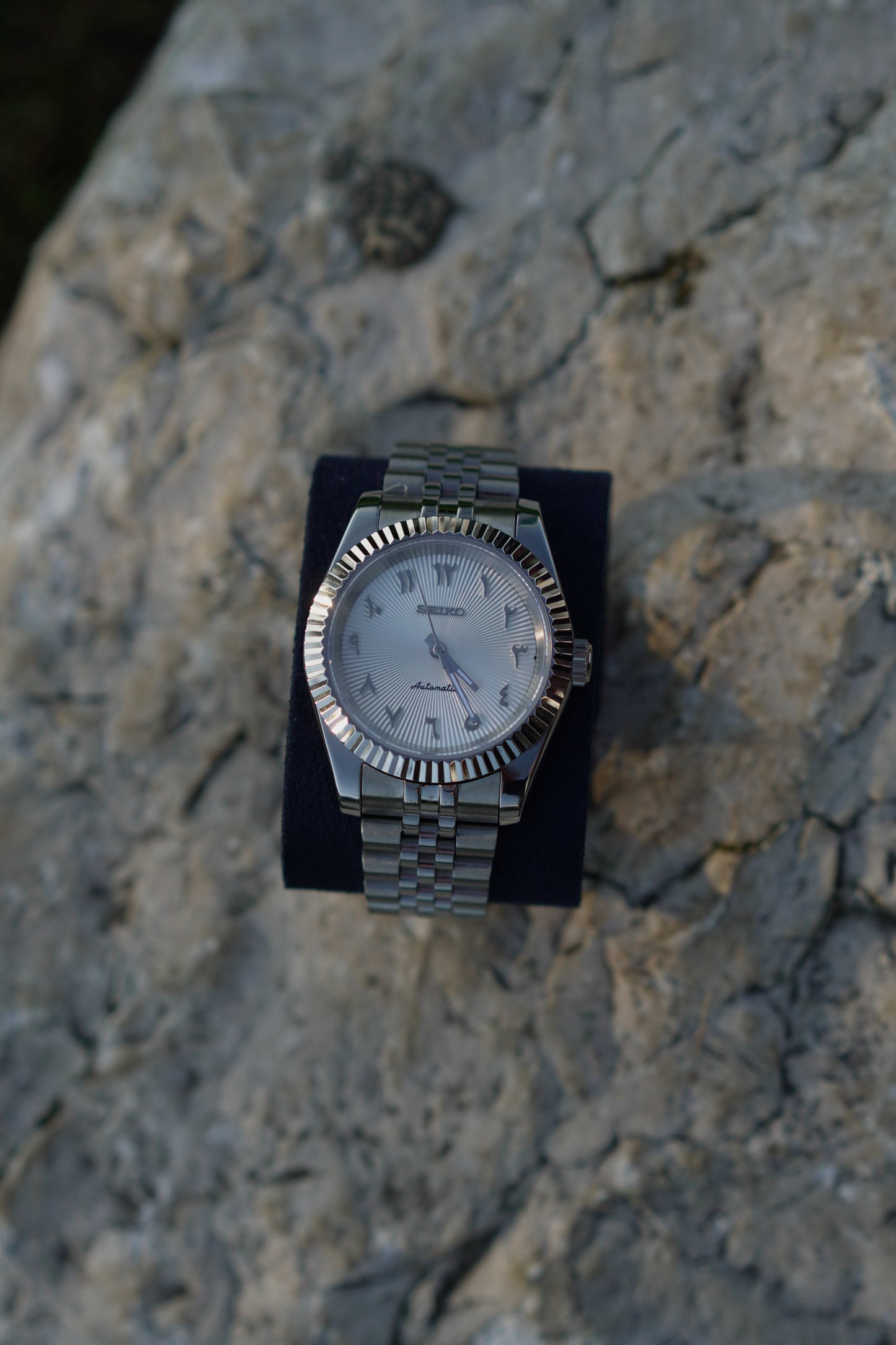 Datejust White Arabic Dial