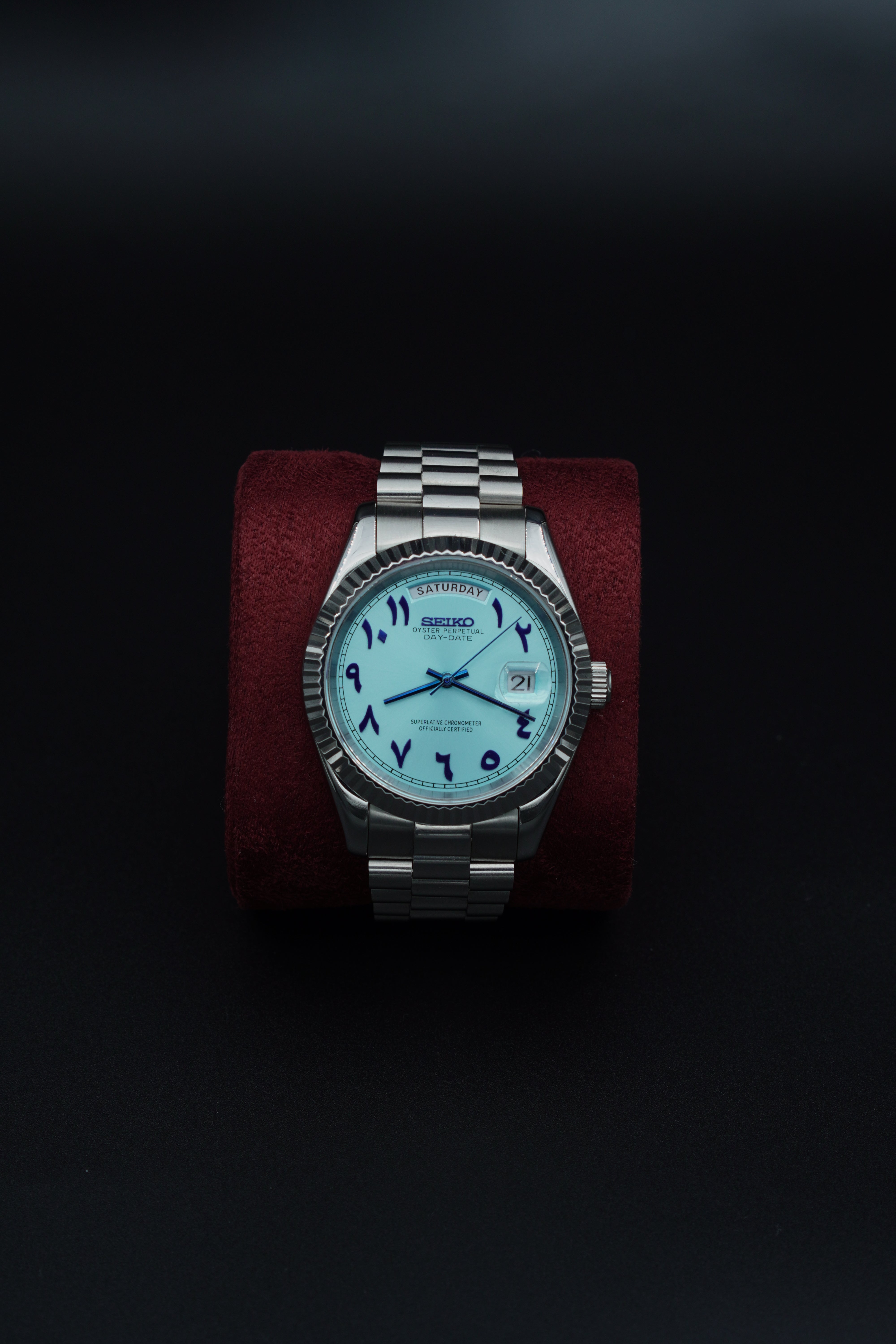 Day-Date Arctic Dial