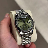 Day-Date Olive Arabic Dial