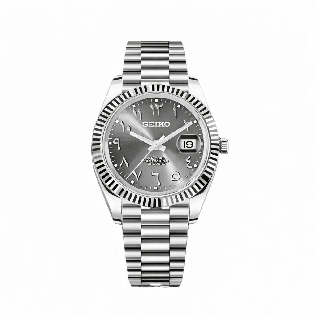 Datejust Gray Arabic Dial