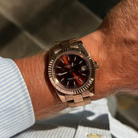 Datejust Rose-Gold Caramel