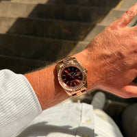 Datejust Rose-Gold Caramel