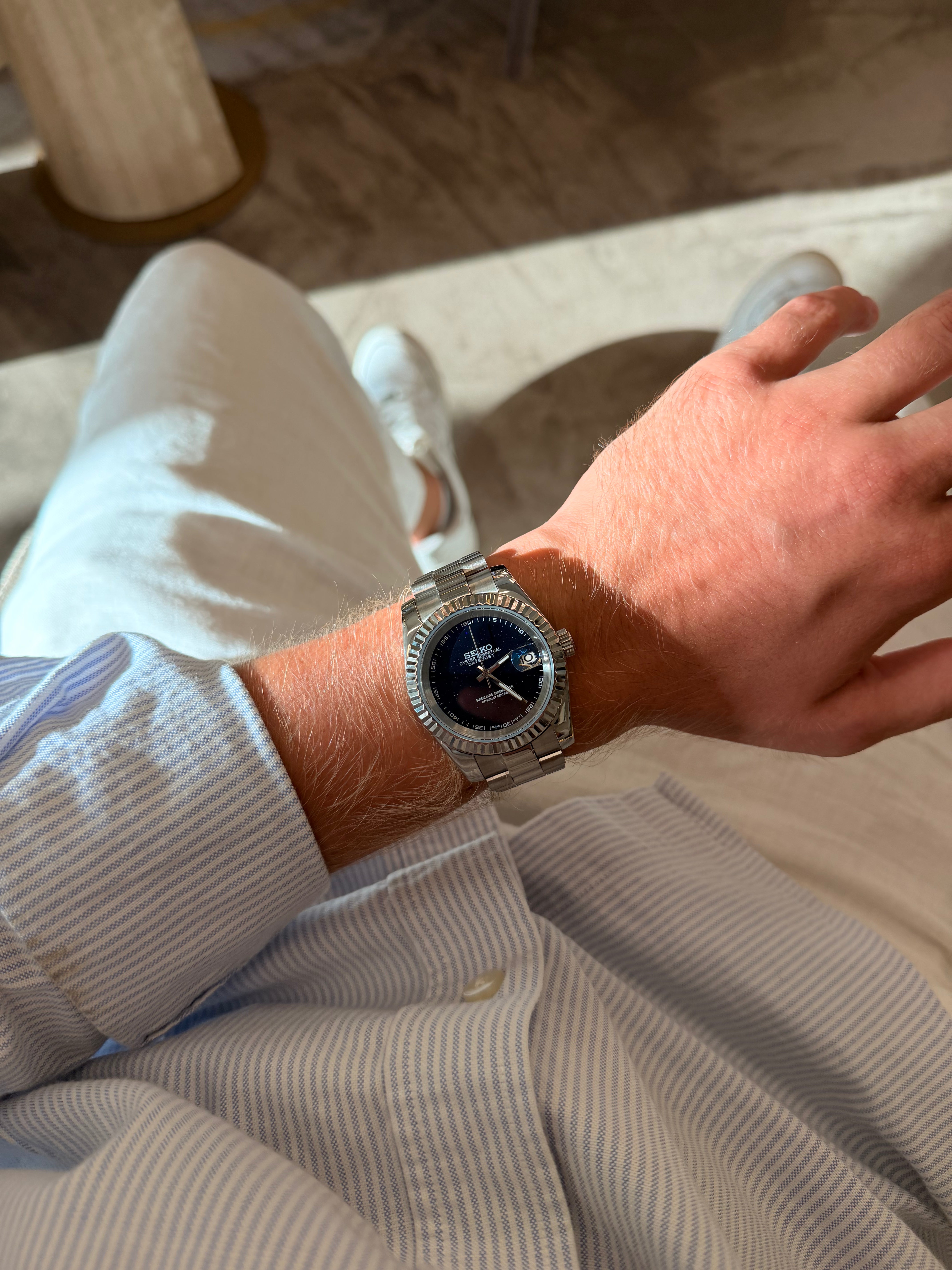 Datejust Stardust Fluted Bezel