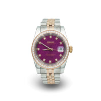 Datejust Maroon Eclipse Dial