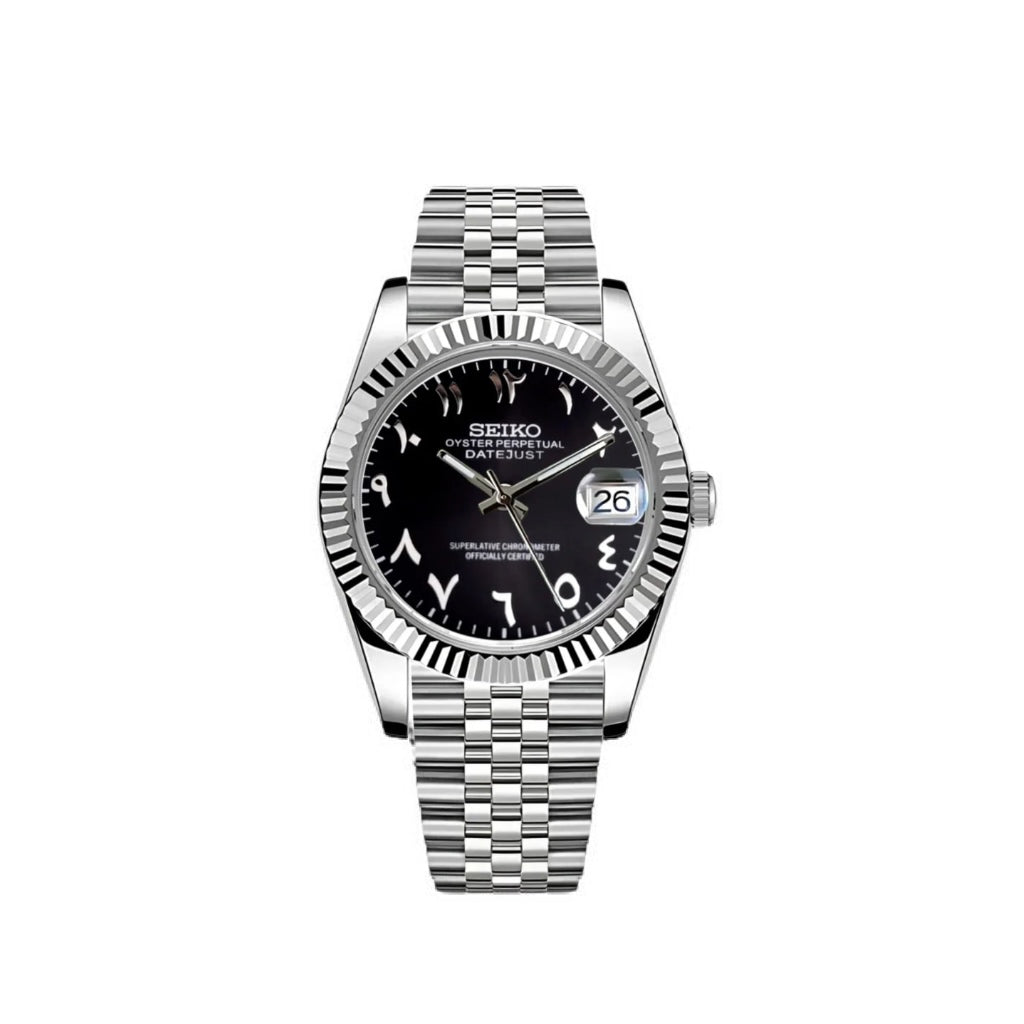 Datejust Black Arabic Dial