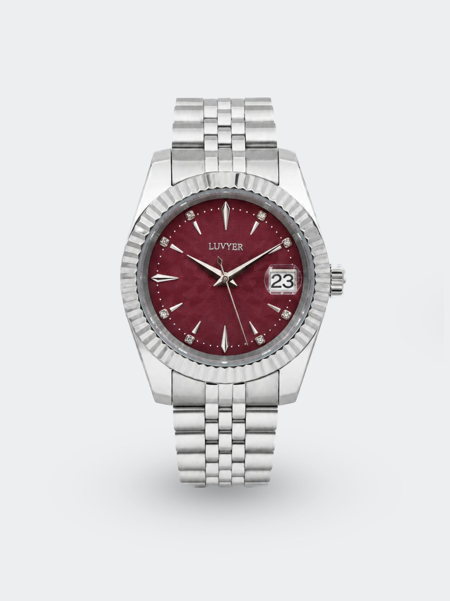 Datejust Presage Maroon