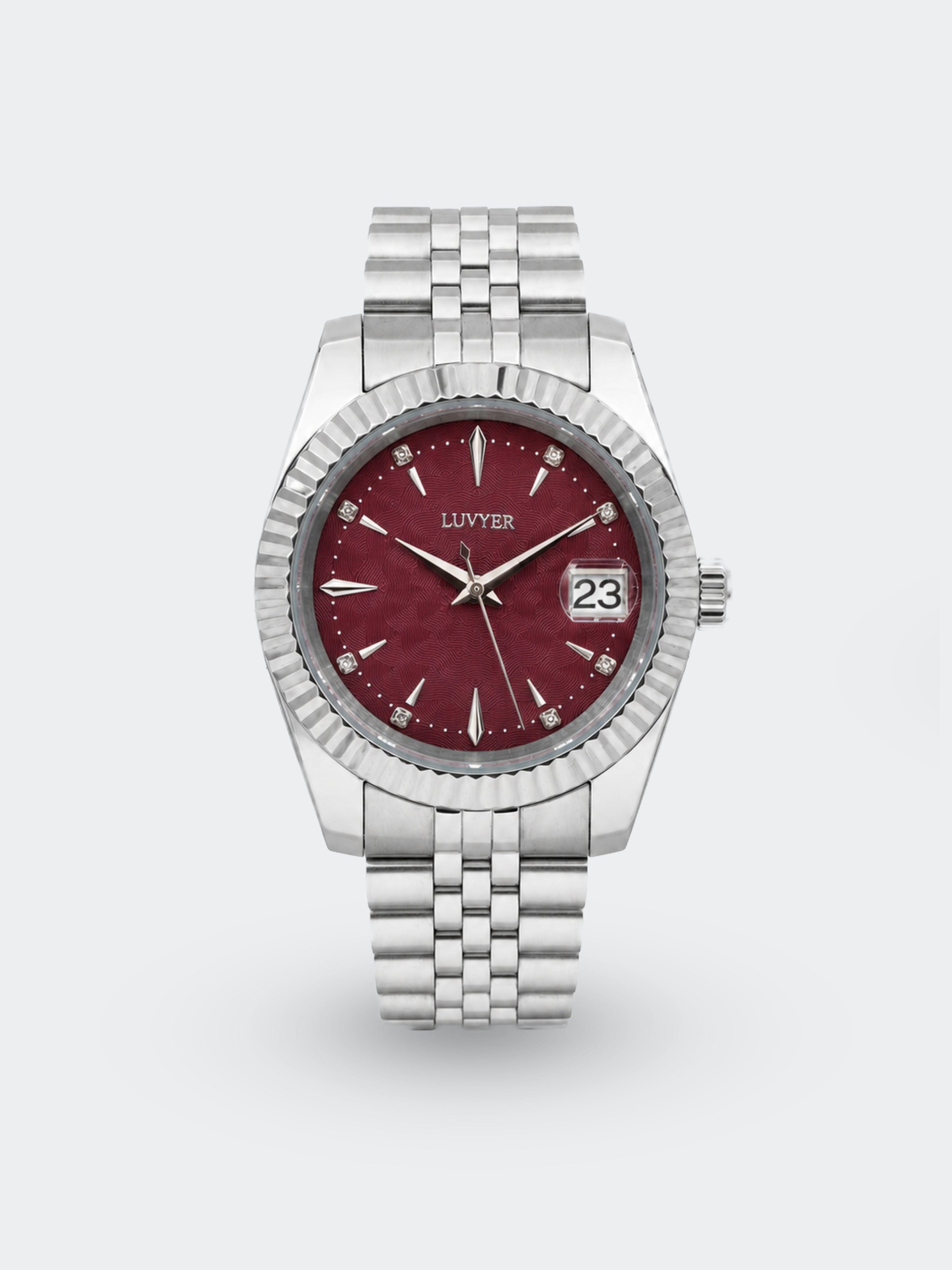 Datejust Presage Maroon