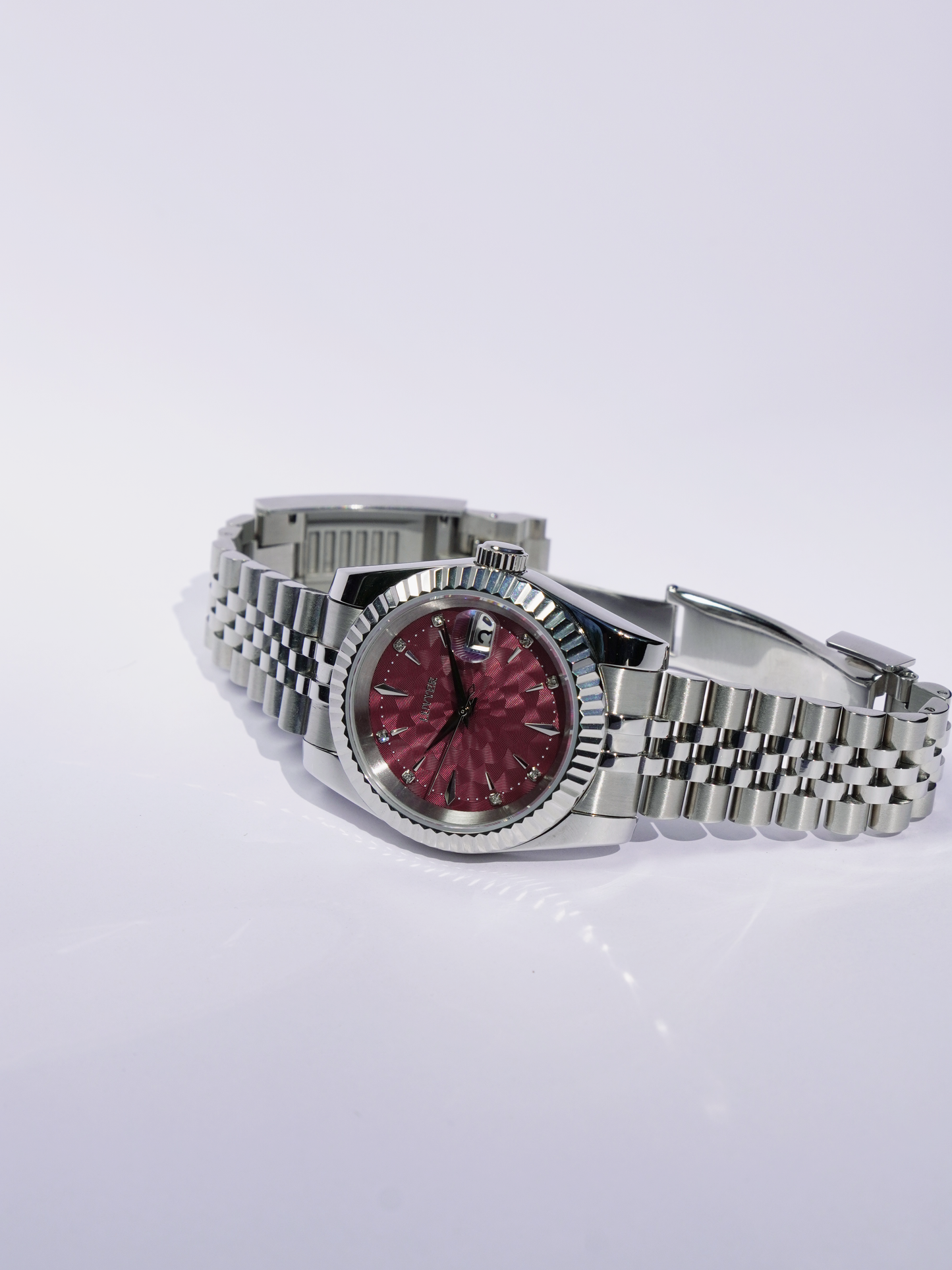 Datejust Presage Maroon