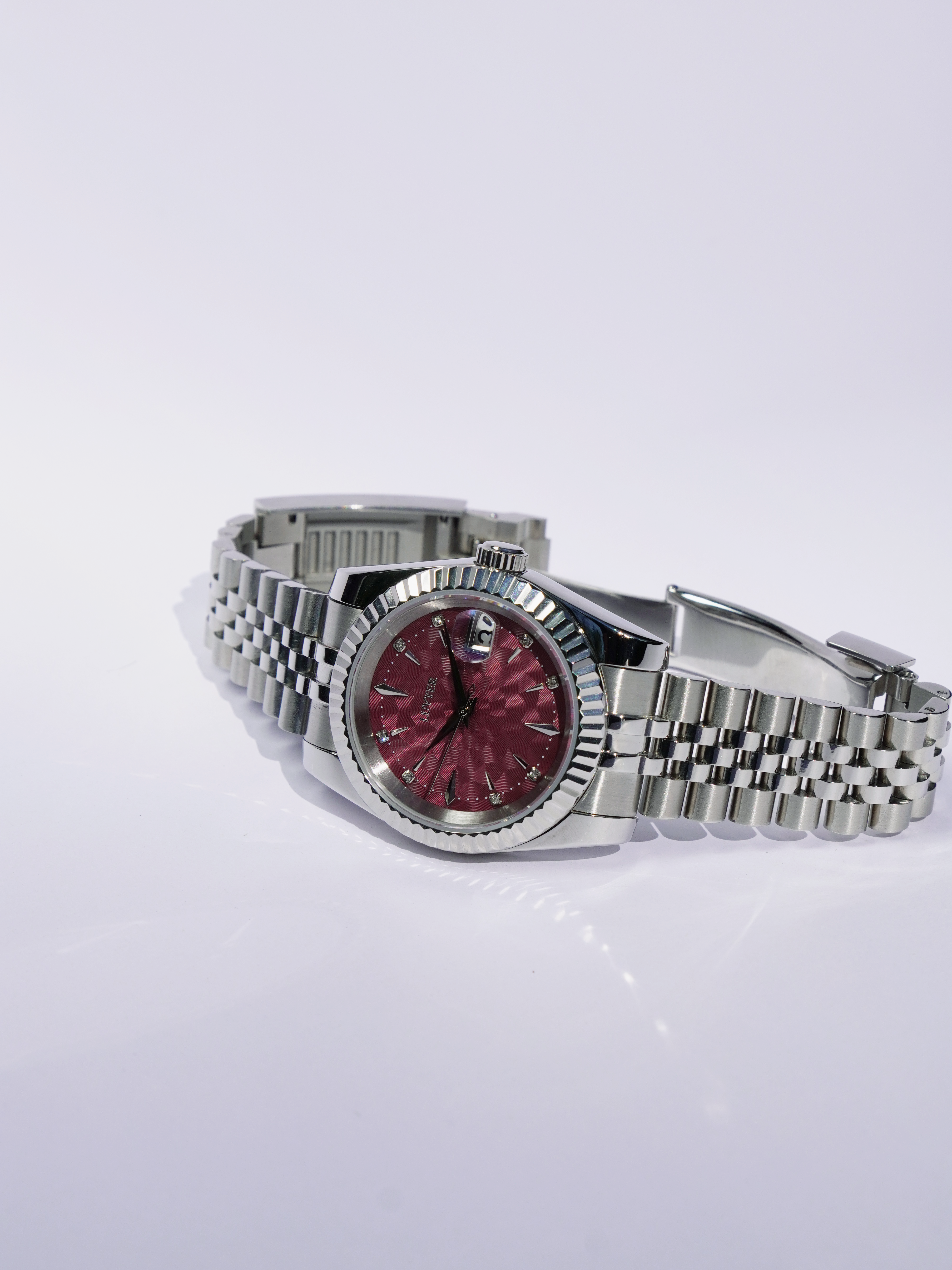Datejust Presage Maroon
