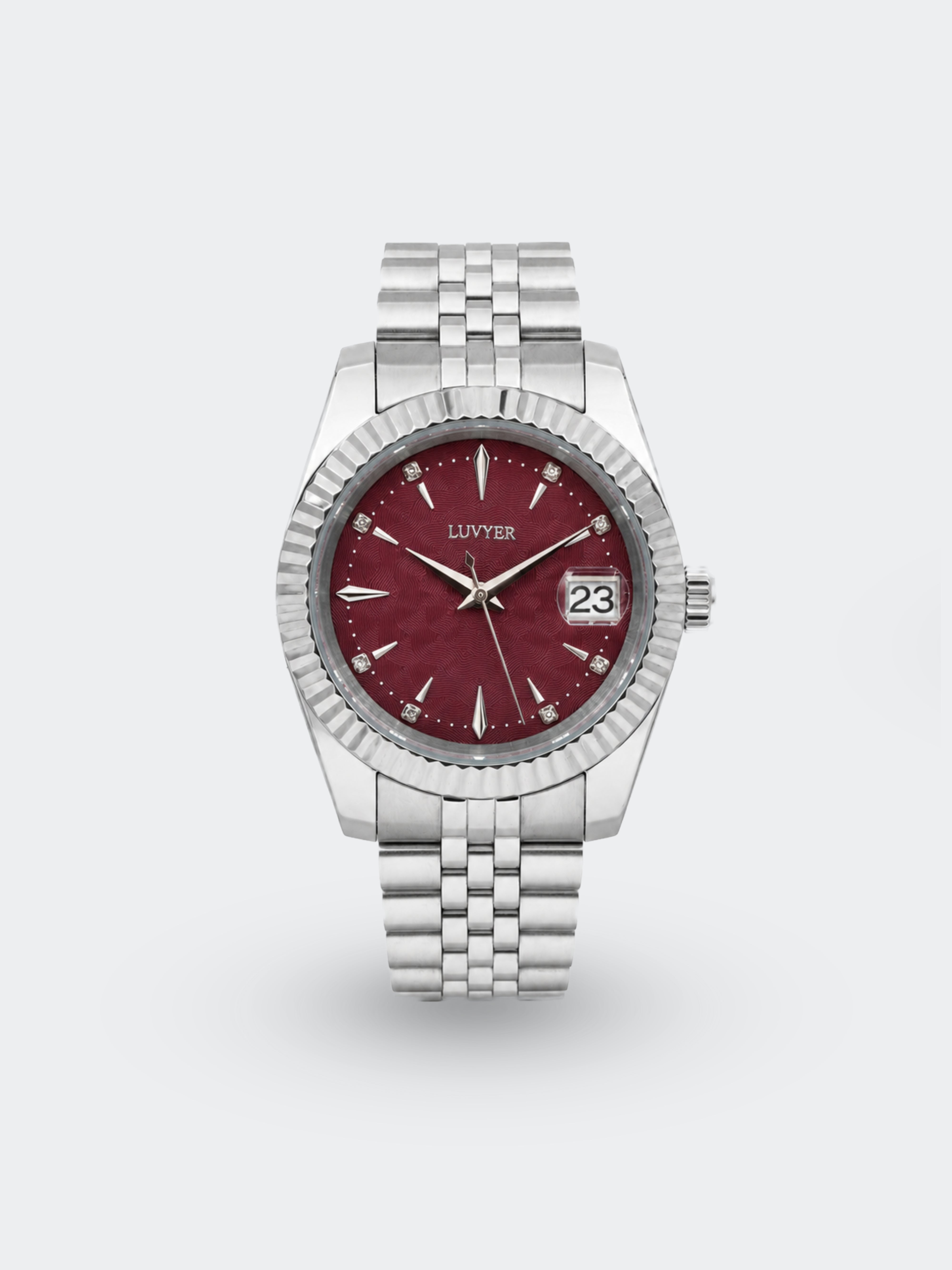 Datejust Presage Maroon
