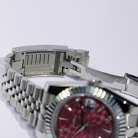 Datejust Presage Maroon