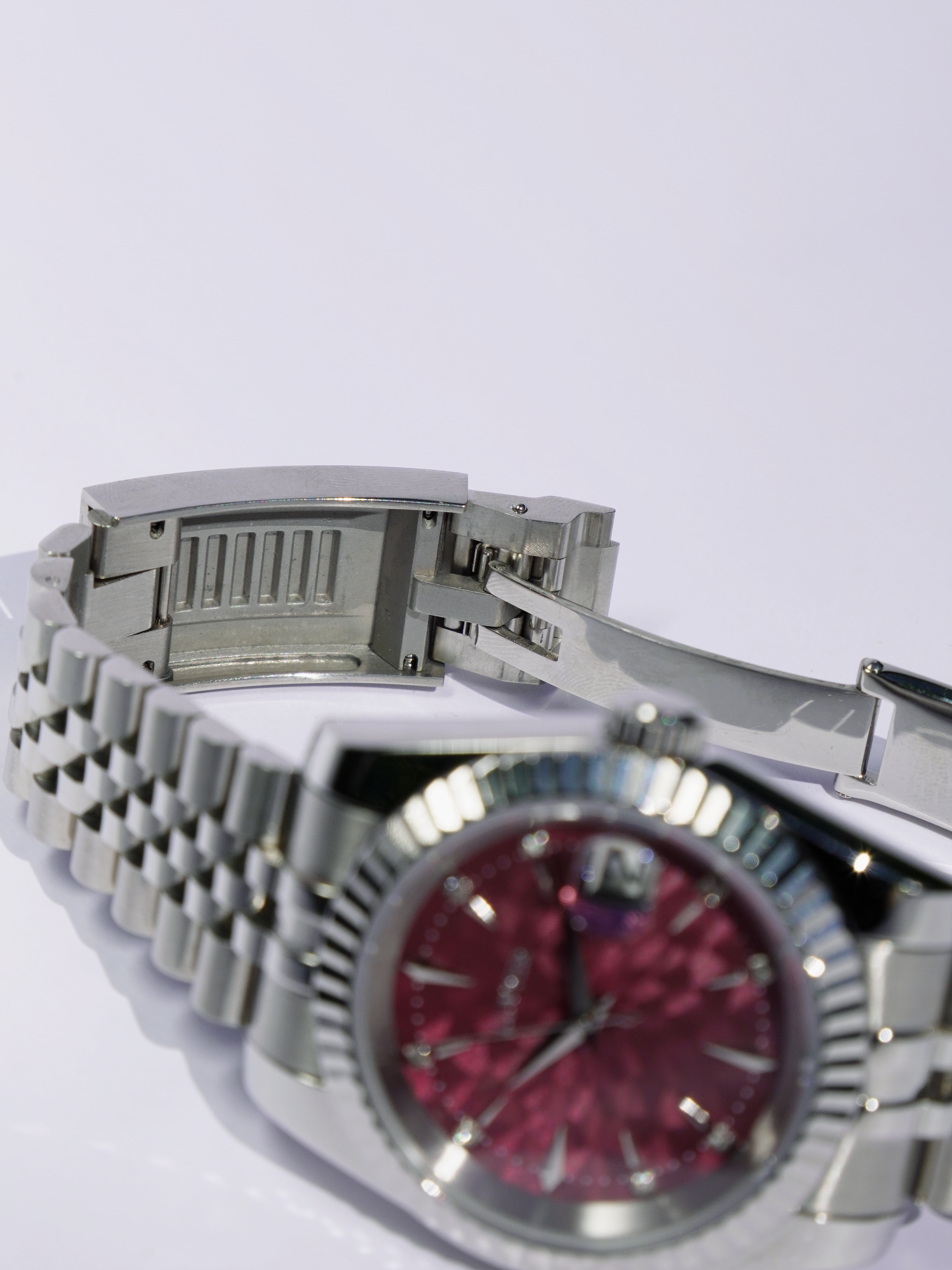Datejust Presage Maroon
