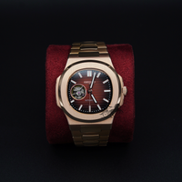 Nautilus Rose Gold Open Heart