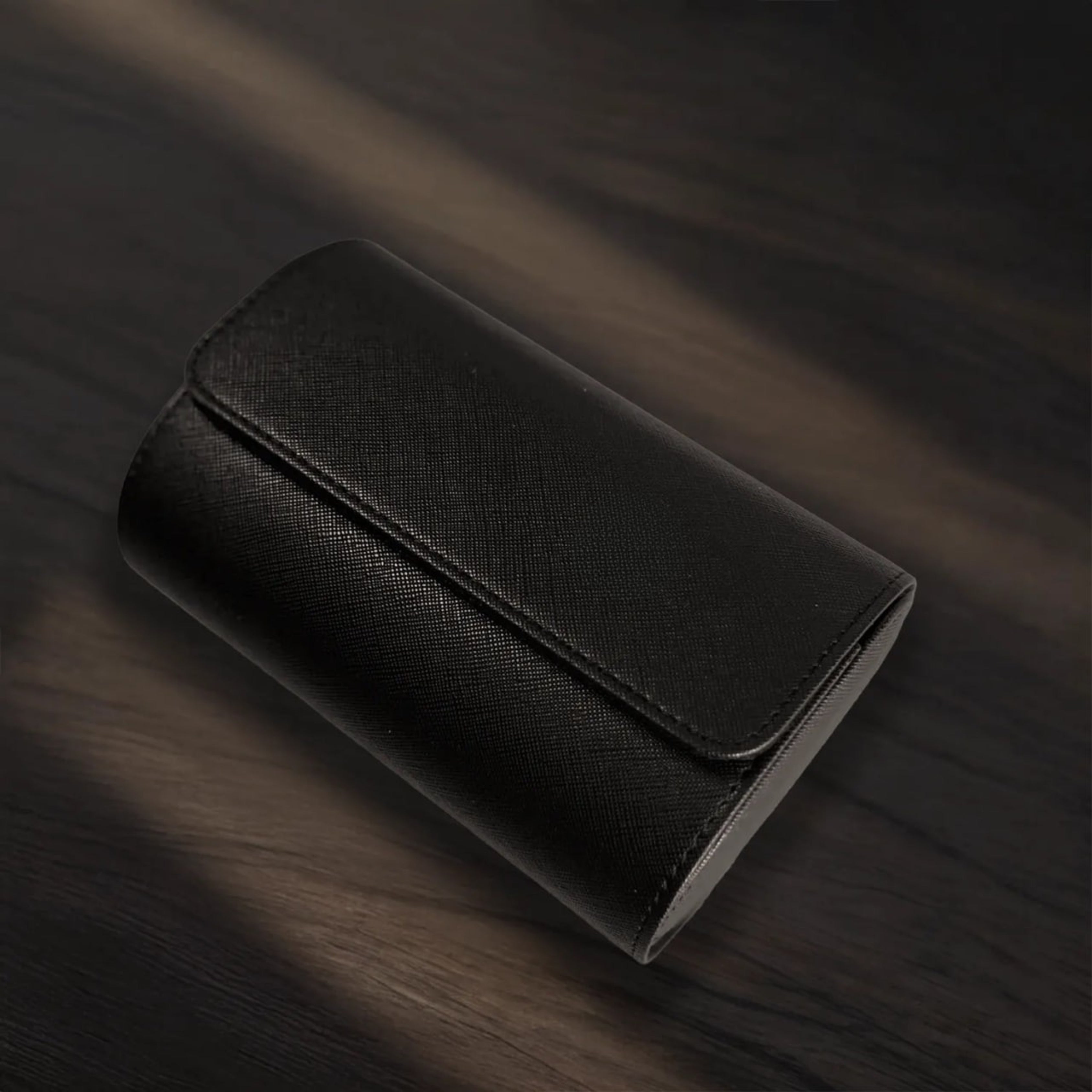 Double Leather Watch Case