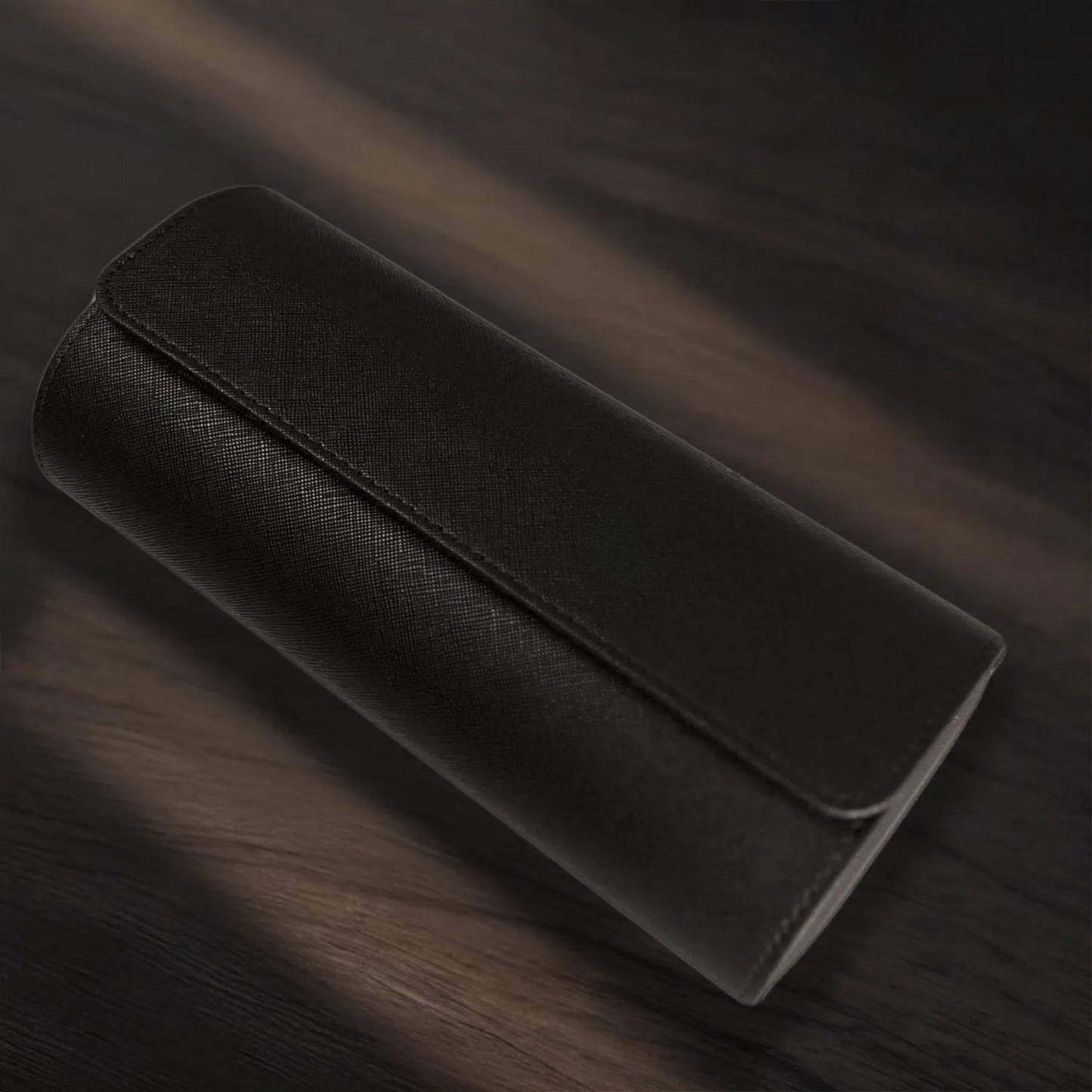 Triple Leather Watch Case