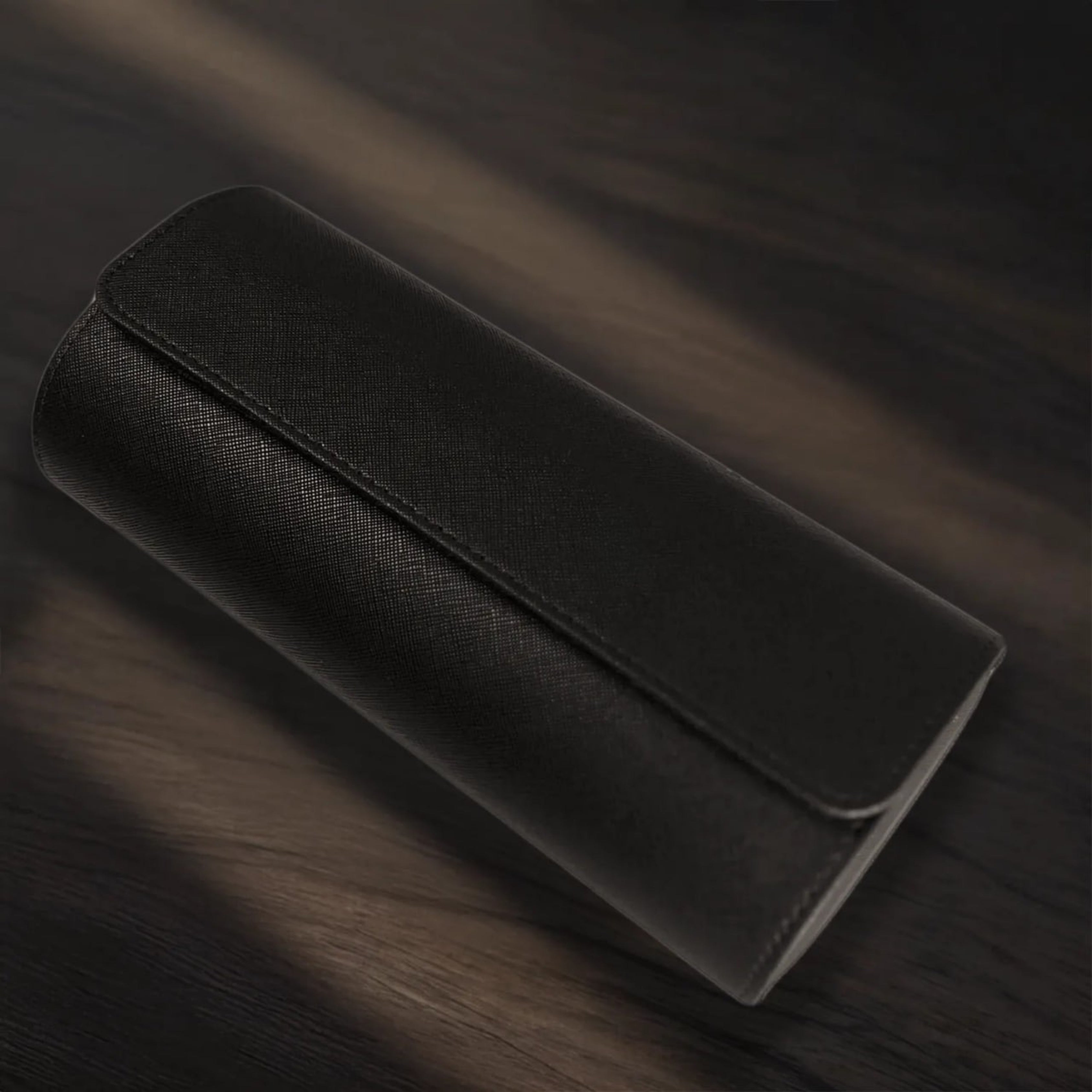 Triple Leather Watch Case