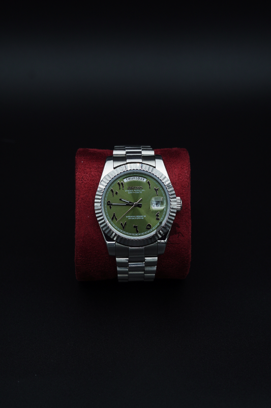Day-Date Olive Arabic Dial