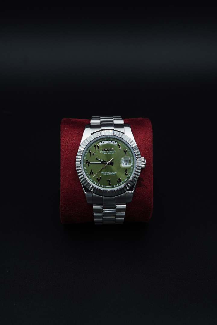Day-Date Olive Arabic Dial