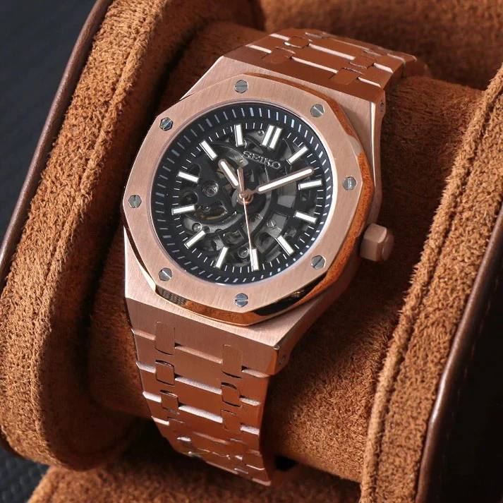 Royal Oak Rose Gold Skeleton