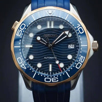 Seamaster Rose Gold & Blue