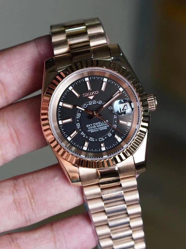 Datejust Sky Dweller Rose Gold