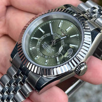 Datejust Sky Dweller Olive Green
