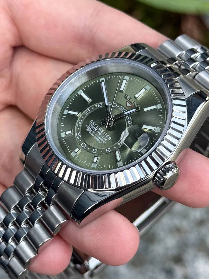 Datejust Sky Dweller Olive Green