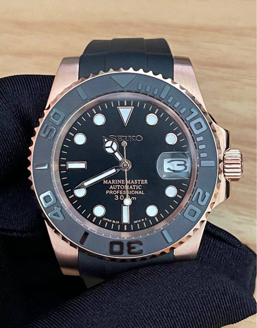 Marinemaster Black Dial